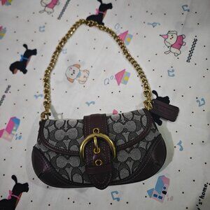 Coach Soho Series Pea-Shaped Underarm Bag